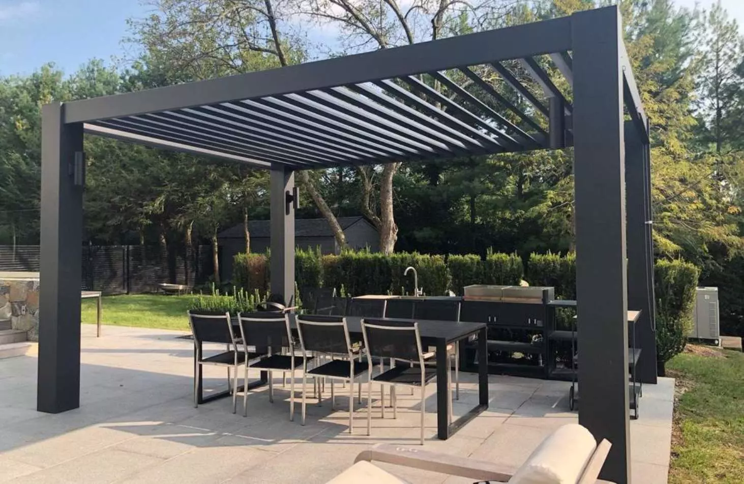 pergola jardin P茅rgolas jardines y terrazas Santander